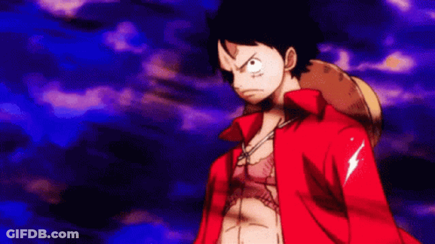 Luffy Raging Haki GIF