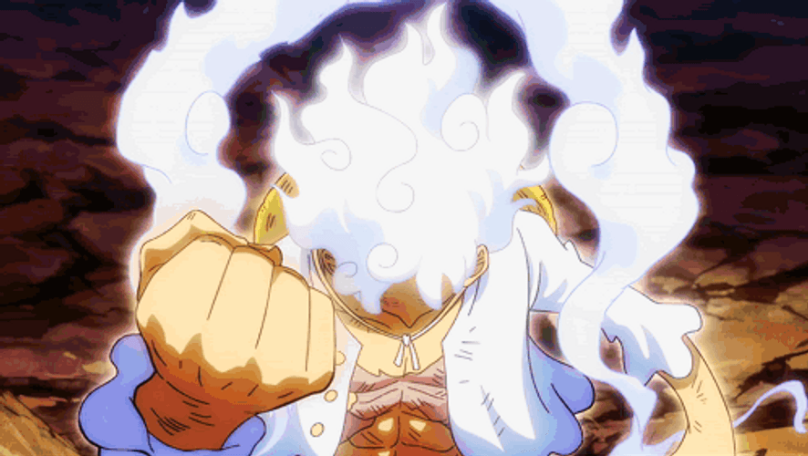 Luffy Vs Kaido Impact Scene GIF