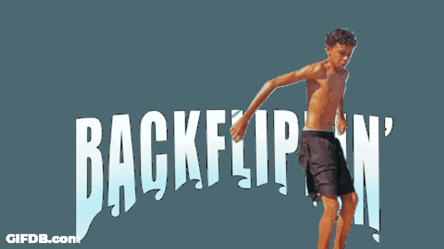 Luh Tyler Doing Back Flip GIF