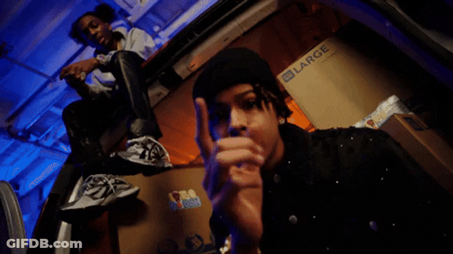 Luh Tyler On A Car Back Open GIF