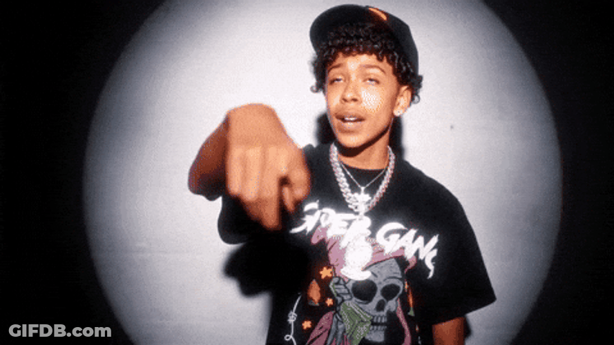Luh Tyler Rapping On Spotlight GIF