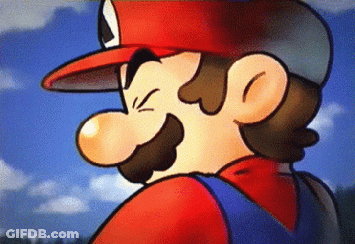 Luigi And Mario Running GIF