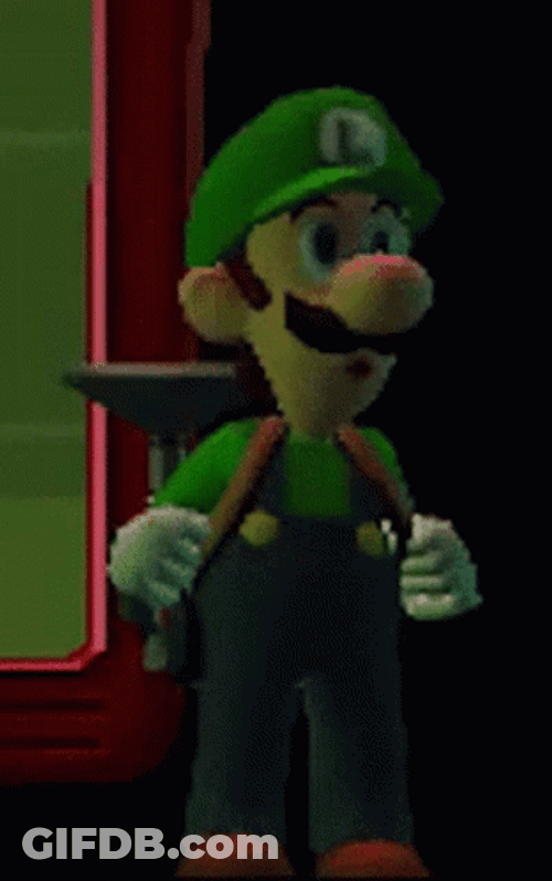 Luigi Plumbing Labor Ready GIF