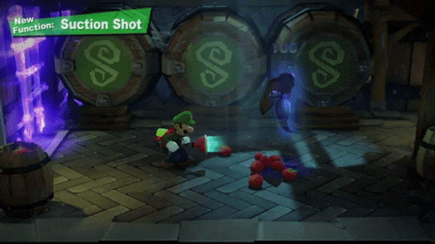 Luigi's Mansion 3 And Polterkitty GIF