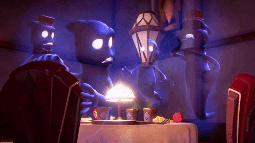 Luigi's Mansion 3 Ghost Meeting GIF