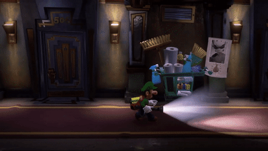 Luigi's Mansion 3 Ghost Things GIF