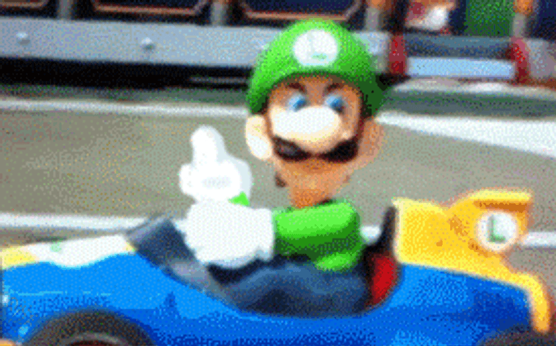 Luigi's Mansion 3 Giving Middle Finger GIF