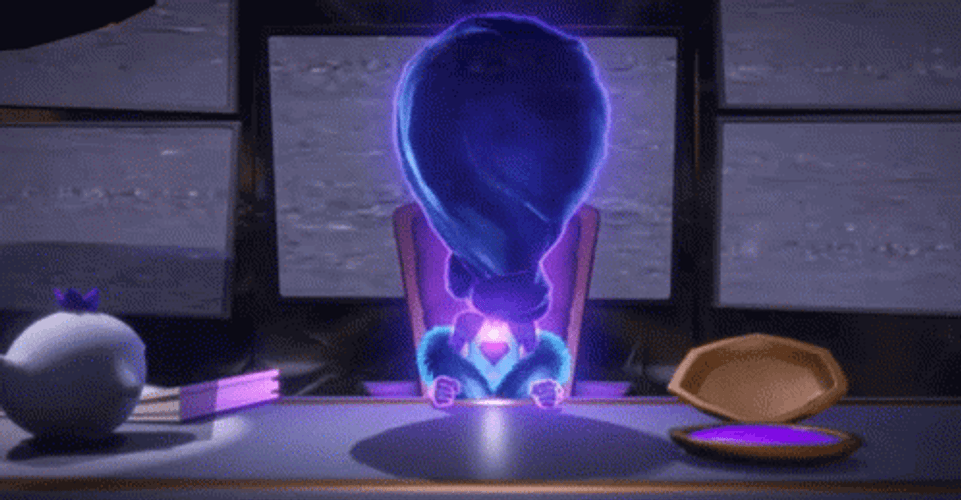 Luigi's Mansion 3 Hellen Gravely Laughing GIF