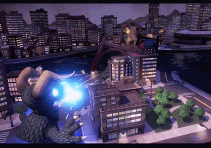 Luigi's Mansion 3 Kaiju Monster GIF