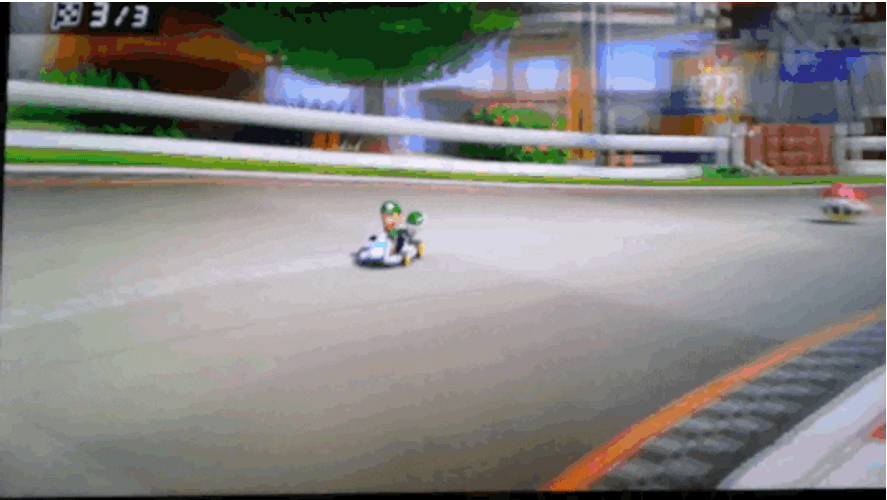 Luigi's Mansion 3 Kart 8 GIF