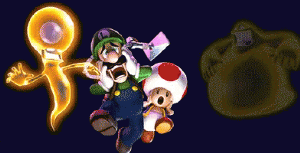 Luigi's Mansion 3 Spooky Ghost GIF