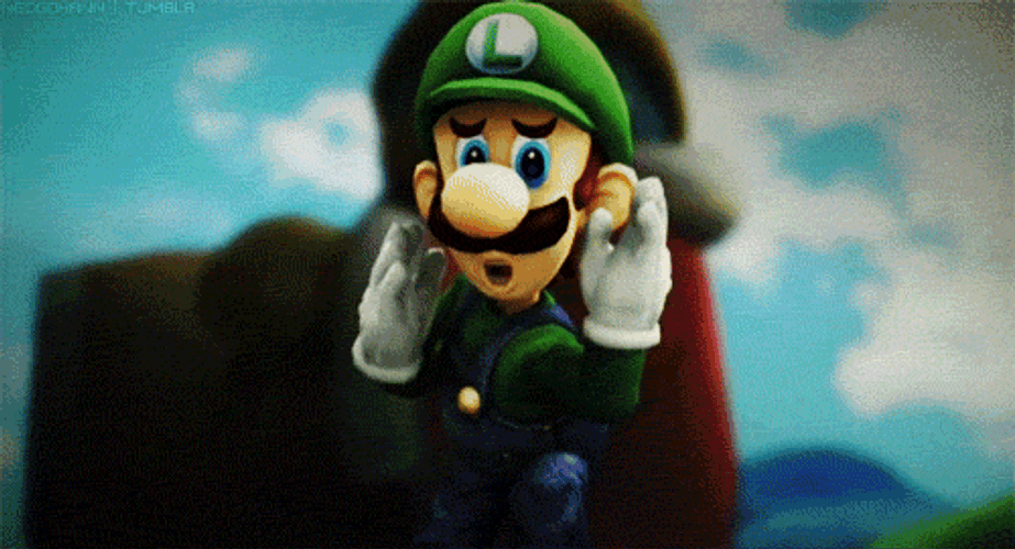 Luigi's Mansion 3 Throwing Above GIF