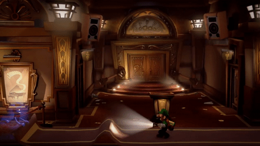 Luigi's Mansion 3 Wavy Carpet GIF