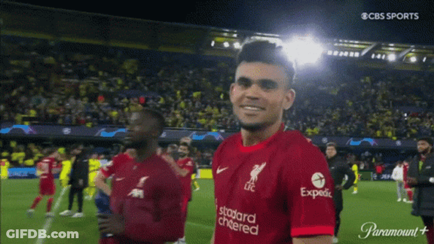 Luis Diaz Funny Caught In Camera GIF