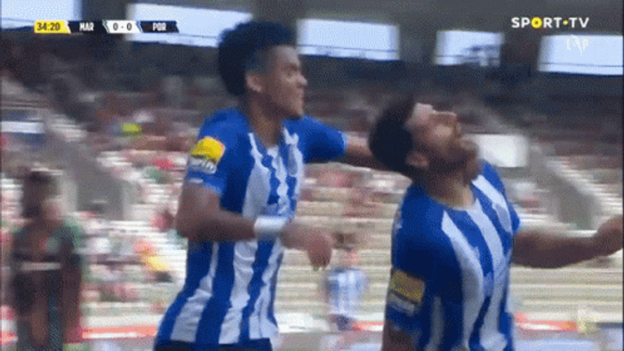Luis Diaz With Mehdi Taremi GIF
