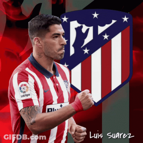 Luis Suarez Atletico Madrid GIF