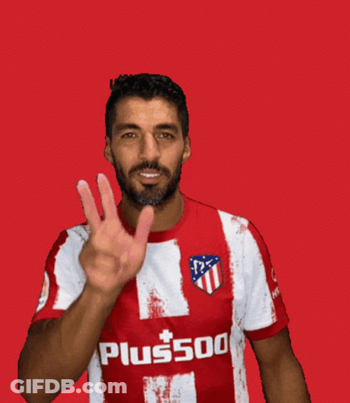 Luis Suarez Finger Kiss Lets Go GIF