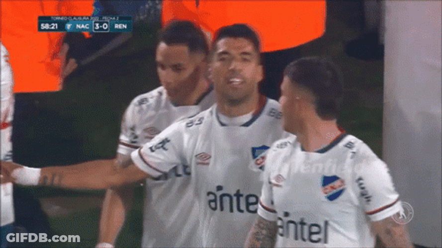 Luis Suarez Peace Sign GIF