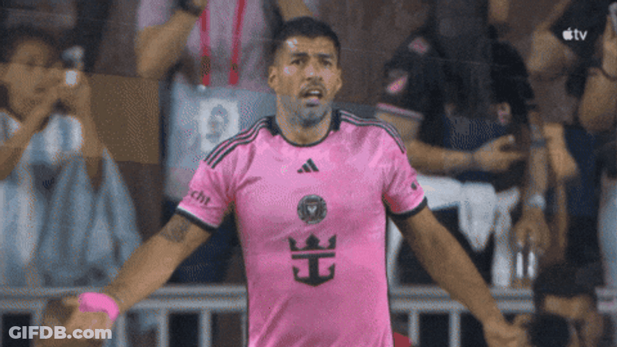 Luis Suarez Touch Down GIF