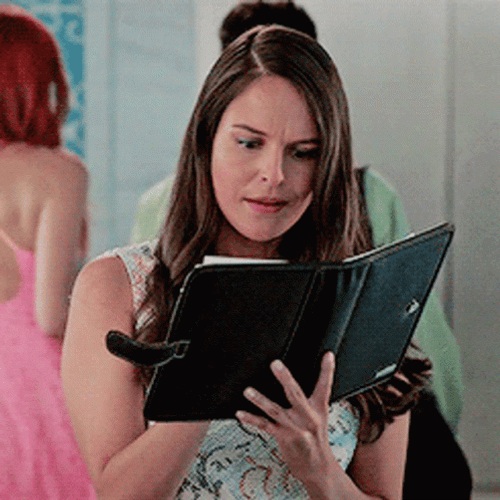 Luisa Alver Writing Down Notes GIF