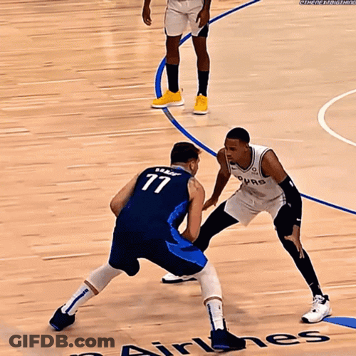 Luka Doncic Ankle Break GIF