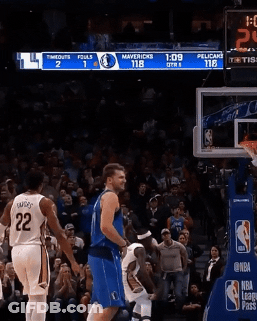Luka Doncic Dallas Mavericks Smiles GIF