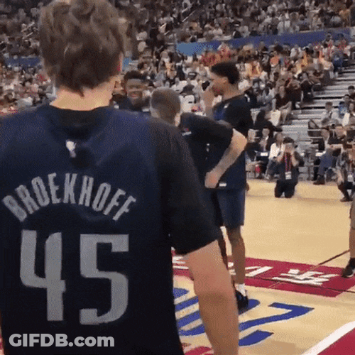 Luka Doncic Dancing GIF