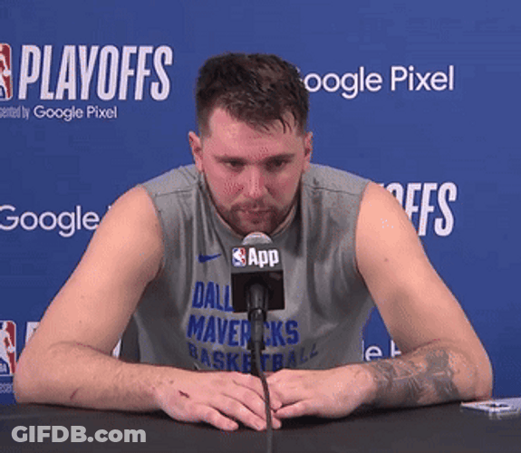 Luka Doncic Interview GIF