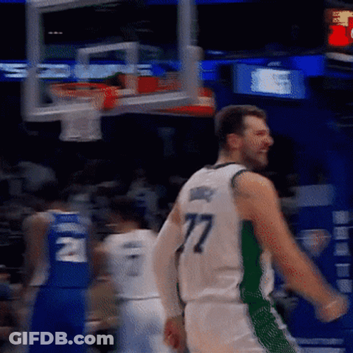 Luka Doncic Taunt GIF