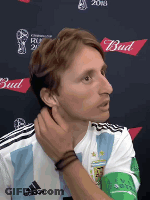 Luka Modric Interview GIF