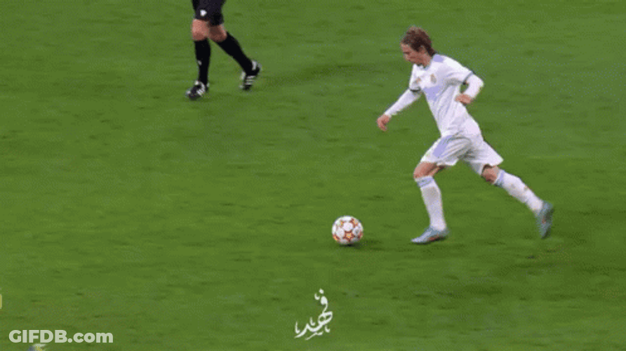 Luka Modric Nice Assist GIF