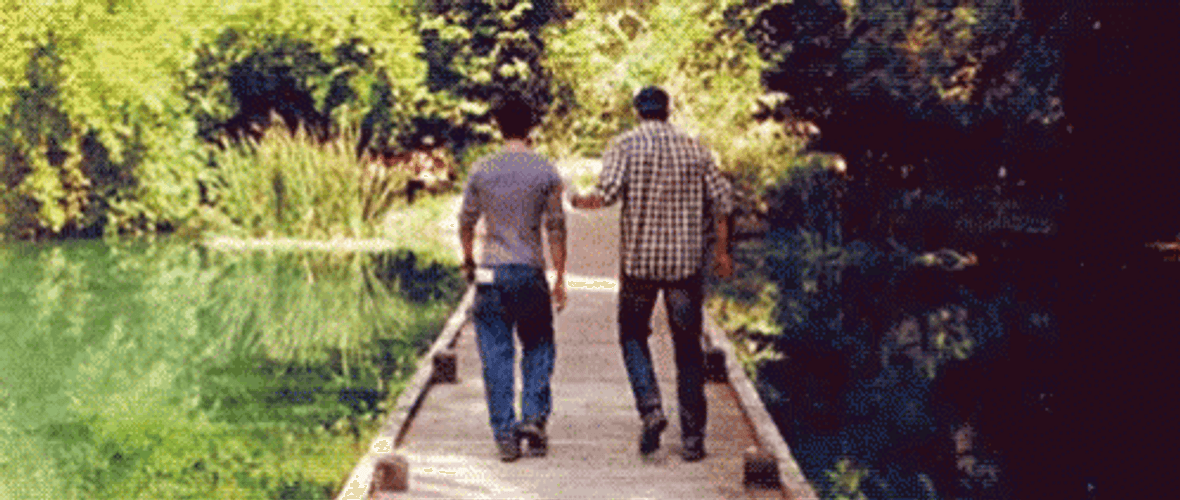 Luke Badwolfst Shove Push Gilmore Girls GIF
