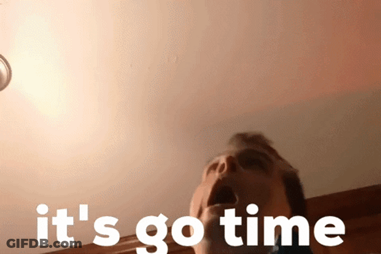 Luke Guy It's Go Time GIF