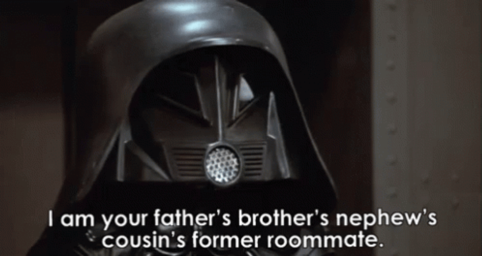 Luke I Am Your Father Dark Helmet Meme GIF