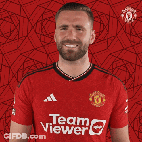Luke Shaw English Soccer Player GIF