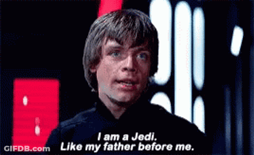 Luke Skywalker I Am A Jedi GIF