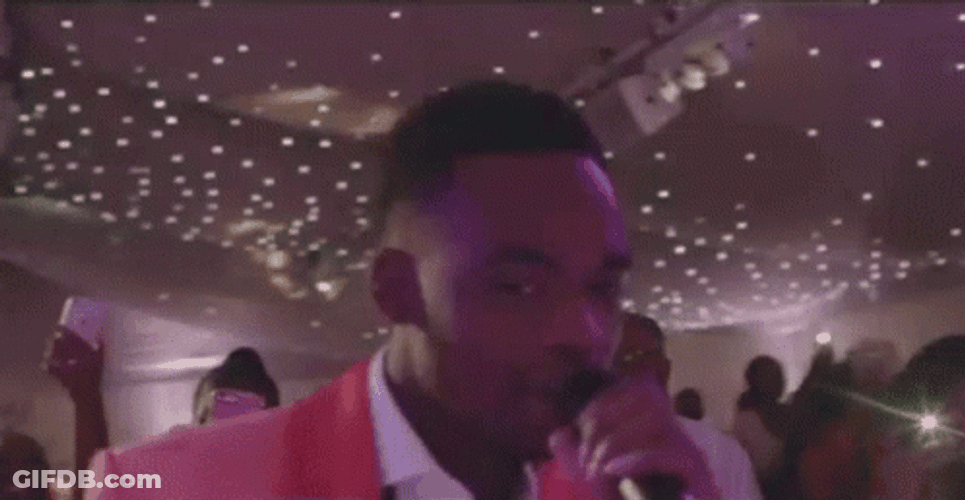 Lukman Odunaike Wedding Singer GIF