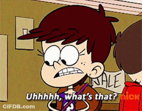 Luna From Loud House Saying Uhhh What's That GIF