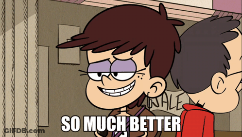 Luna From The Loud House Smiling GIF