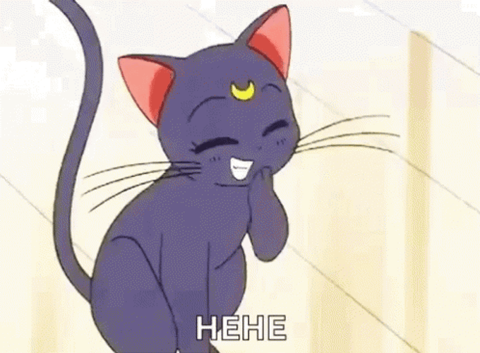 Luna Laughing Hehe GIF