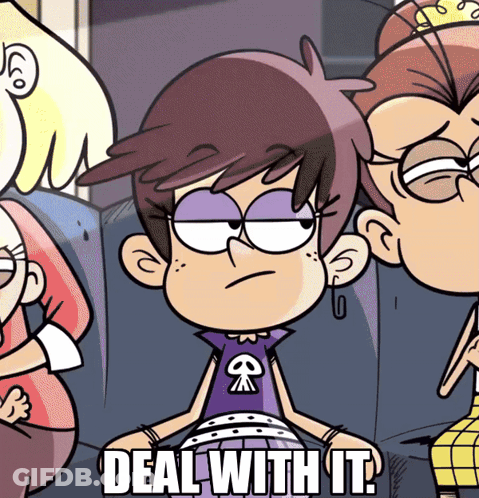 Luna Loud Sitting In Chair GIF