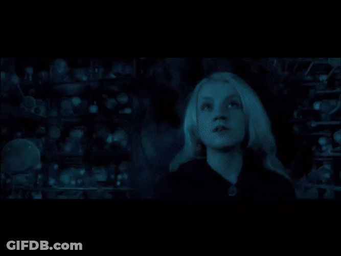 Luna Lovegood Knocked Down By Enemy GIF