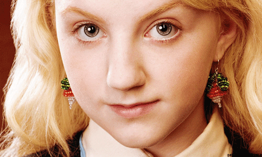 Luna Lovegood Real Life Glow Up Shot GIF