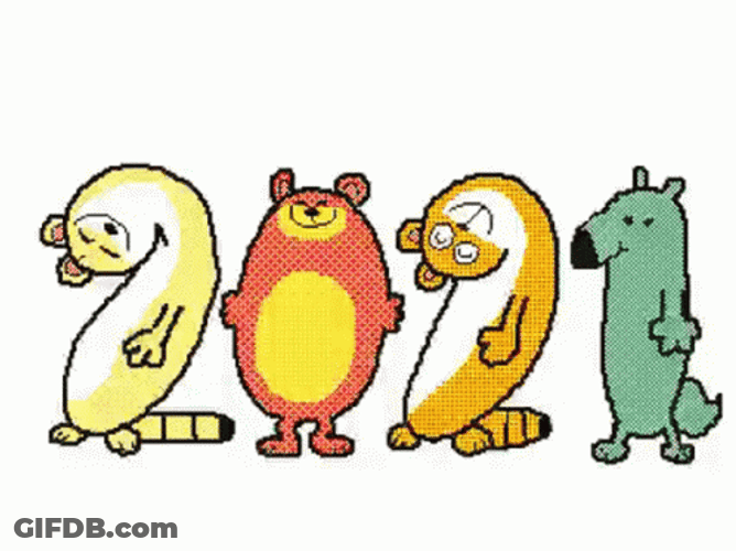 Lunar New Year 2022 Dancing Animated KekeFlipnote GIF