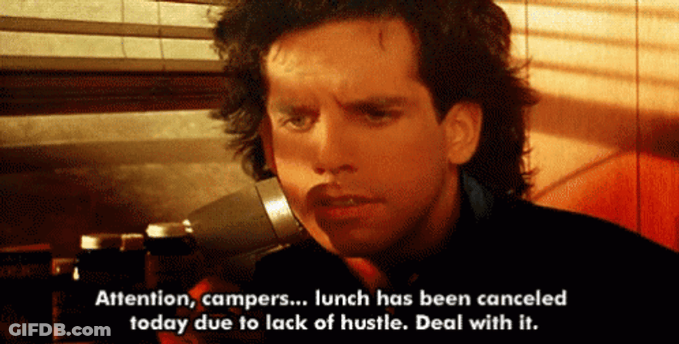 Lunch Has Been Cancelled Heavyweights GIF