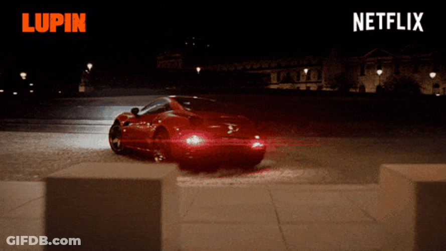 Lupin's Car Crash Movie Clip GIF