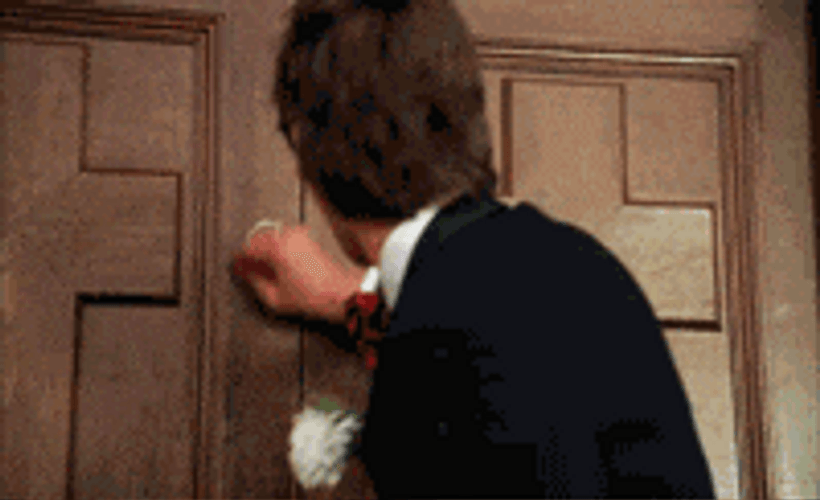 Luv U Hand Drawn Heart GIF