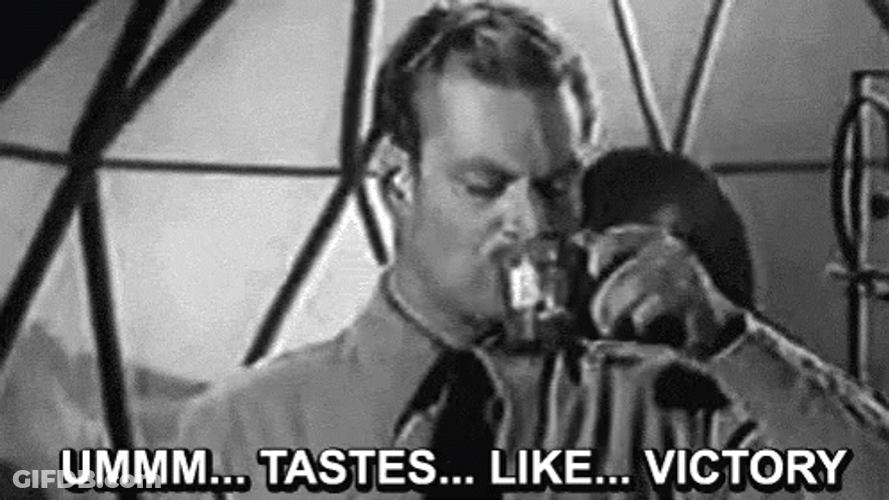 Luvian Veto Tastes Like Winning GIF