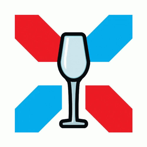 Luxembourg Emoji Wine Cheers GIF