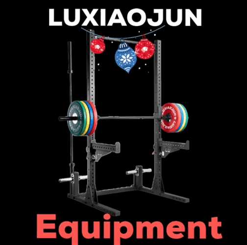 Luxiaojun Brand Barbell Row Equipment GIF